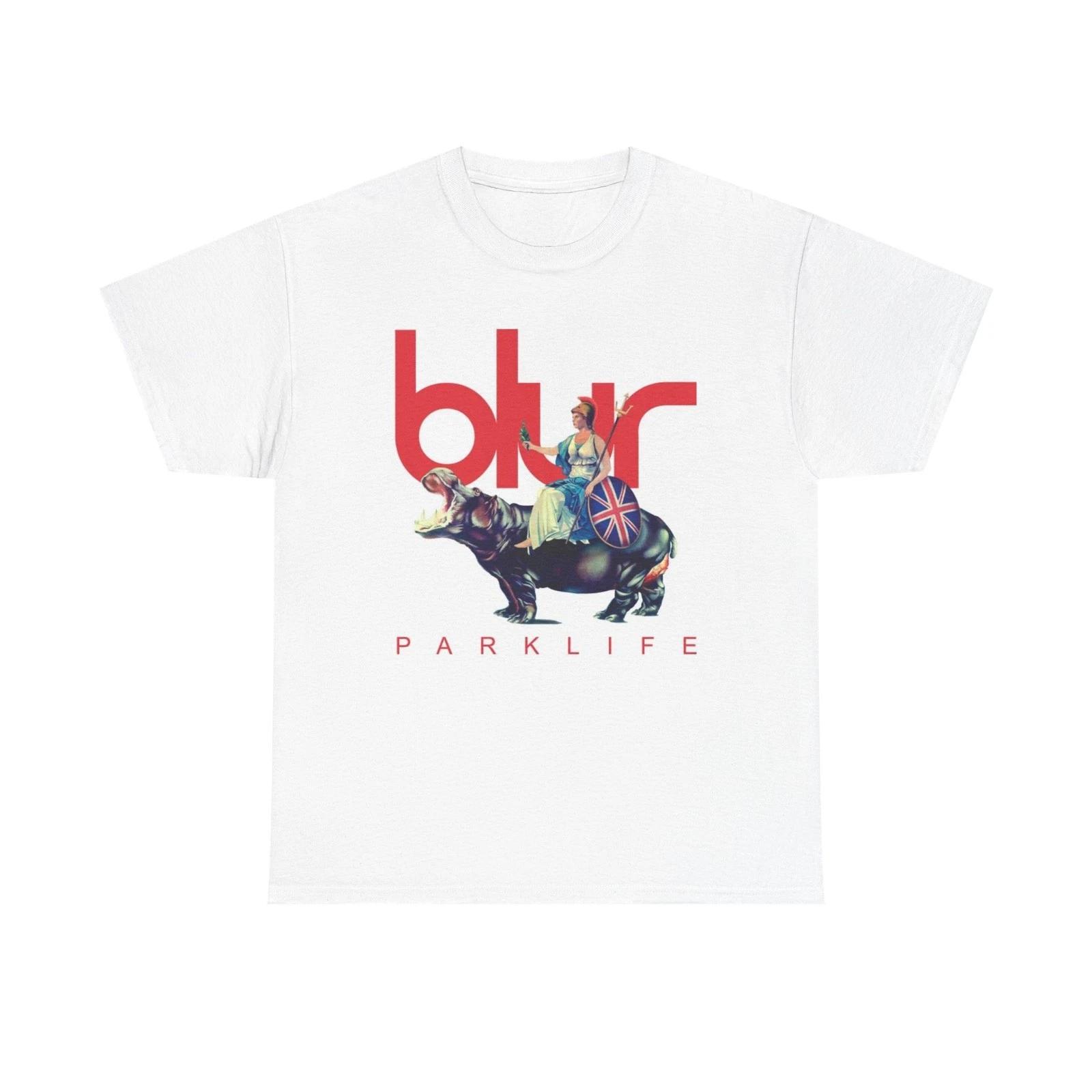 

Blur Graphic T Shirt Vintage Unisex Heavy Cotton Tee Retro Rock S