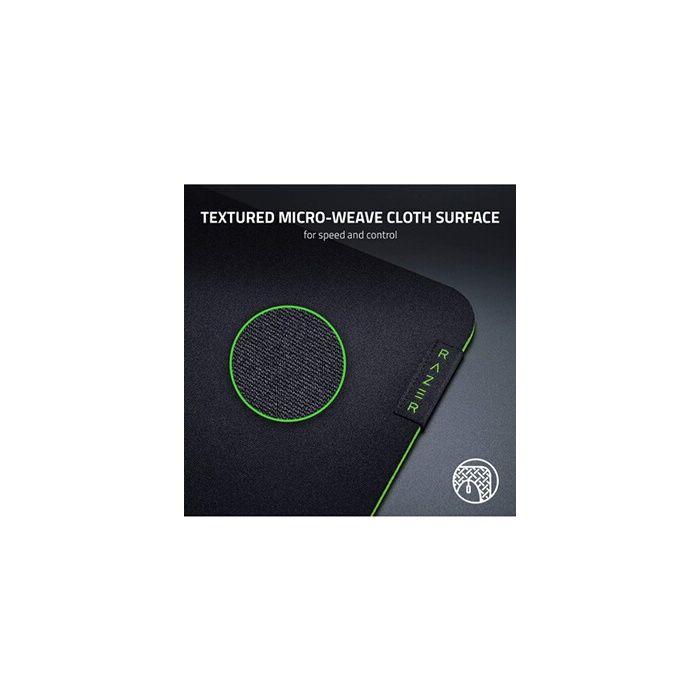 Podložka pod myš - RAZER - Gigantus V2 L - Černá - Povrch z mikro tkaniny - Přesné ovládání
