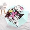 Hello Kitty, Sanrio Automatic Open/Close Umbrella-Cute Umbrella with Cute Design, Portable 3-Fold Compact Umbrella for Men & Women, Hallowee