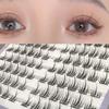 RED SIREN 10Rows Lash Clusters Cosplay Large Capacity DIY Eyelash Extension Manga Natural Individual Lashes