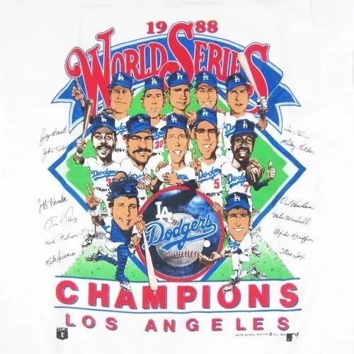 Vintage LA Dodgers 1988 Caricature Gift For Men Women S-5XL Unisex T-Shirt