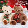 Spot Christmas Christmas Teddy Bear Doll Plush Toy Selfie Props Holiday Gifts