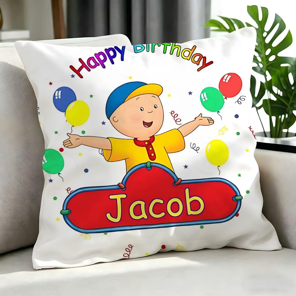 anime Caillou Cushion Cover Cushion Cover Set Pcs x x x Pillowcase Decorative Sofa Home Decor