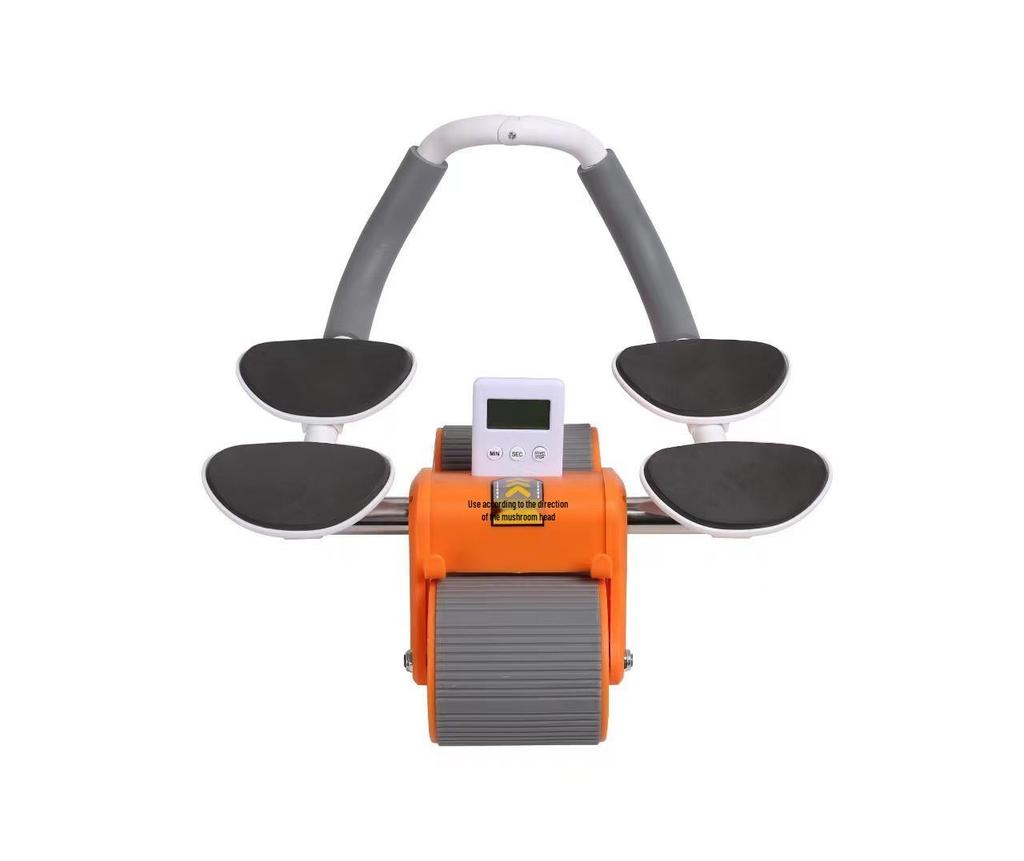 Automatic Rebound Ab Wheel Roller for Abdominal and Elbow Plank Training at Home