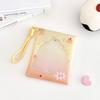 Transparent Doll Display Bag Colorful PVC Doll Carrying Case Dustproof Pouch with Lanyard Pendant Badge Storage Bag Supplies