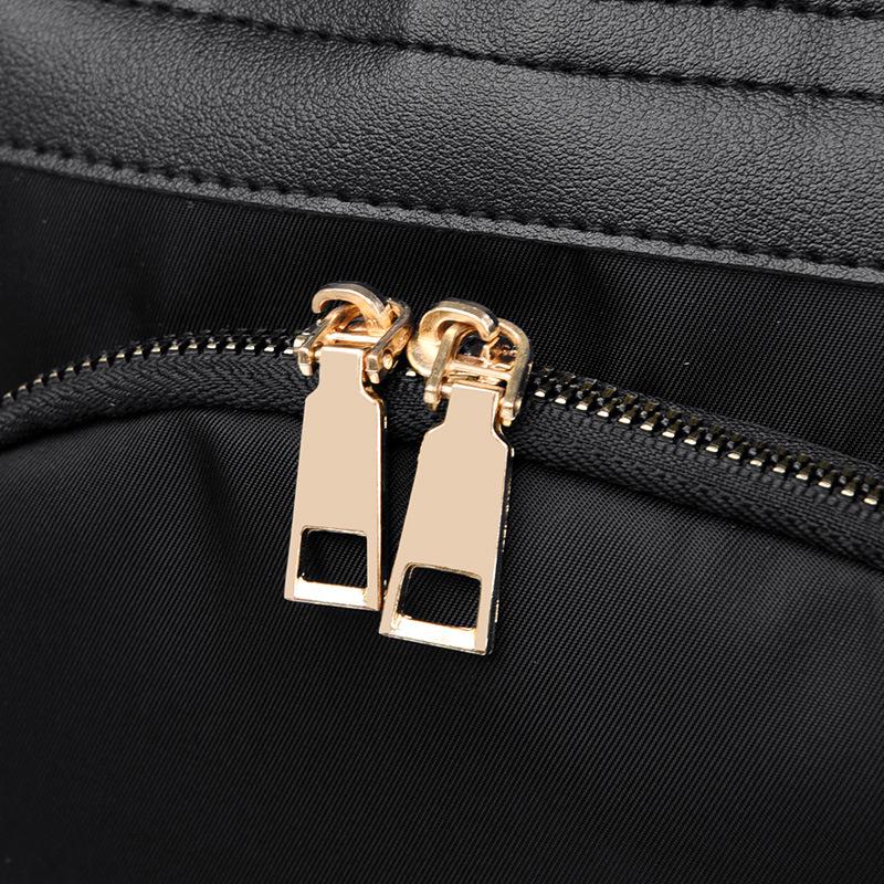 High-End Women's Versatile Oxford Backpack: 2024 Trendy, Large Capacity for Travel and School.