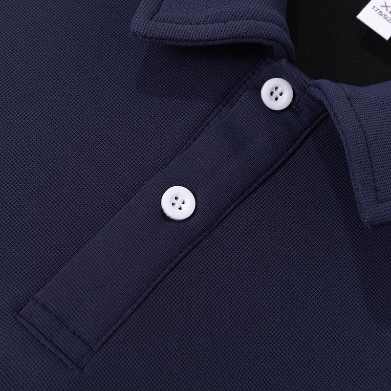 Men's Trendy Retro Long Sleeve Solid Color Polo Hoodie