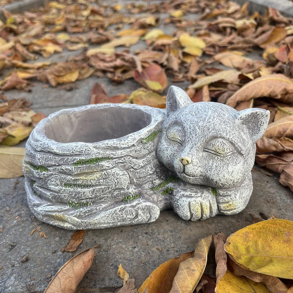 Outdoor Garden Garden Garden Plants Potted Creative Vintage Animal Flower Pot Balcony Decoration Villa Landscape Arrangement