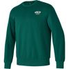 Skechers Crew Neck Letter And Number Long Sleeve Sweatshirt Unisex Sweatshirt Dark-Green P424U031-00XW