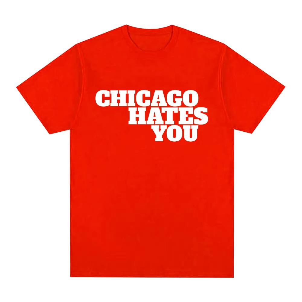 Rapper Chief Keef Chicago Hates You Same Style T-shirt Men Fashion Hip Hop Oversized T Shirt Casual Oversized Unisex Harajuku high quality 4XL