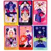 Pastel Prism Tarot Cards 78 Pcs Cards Imbued With The Soothing Tones Of A Pink and Sky-blue Color Palette Game Cards