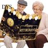 Retirement Party Favors Happy Decorations Card Glitter Letter Print Oversized Retired Guest Book Exquisite Design Favor Large Greeting