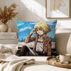 A-Anime Armin Arlert Pillow Case for Sofa Living Room Home office Decor Protective Cover