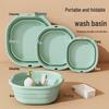 Japanese Foldable Travel Washbasin for Laundry and Dorm