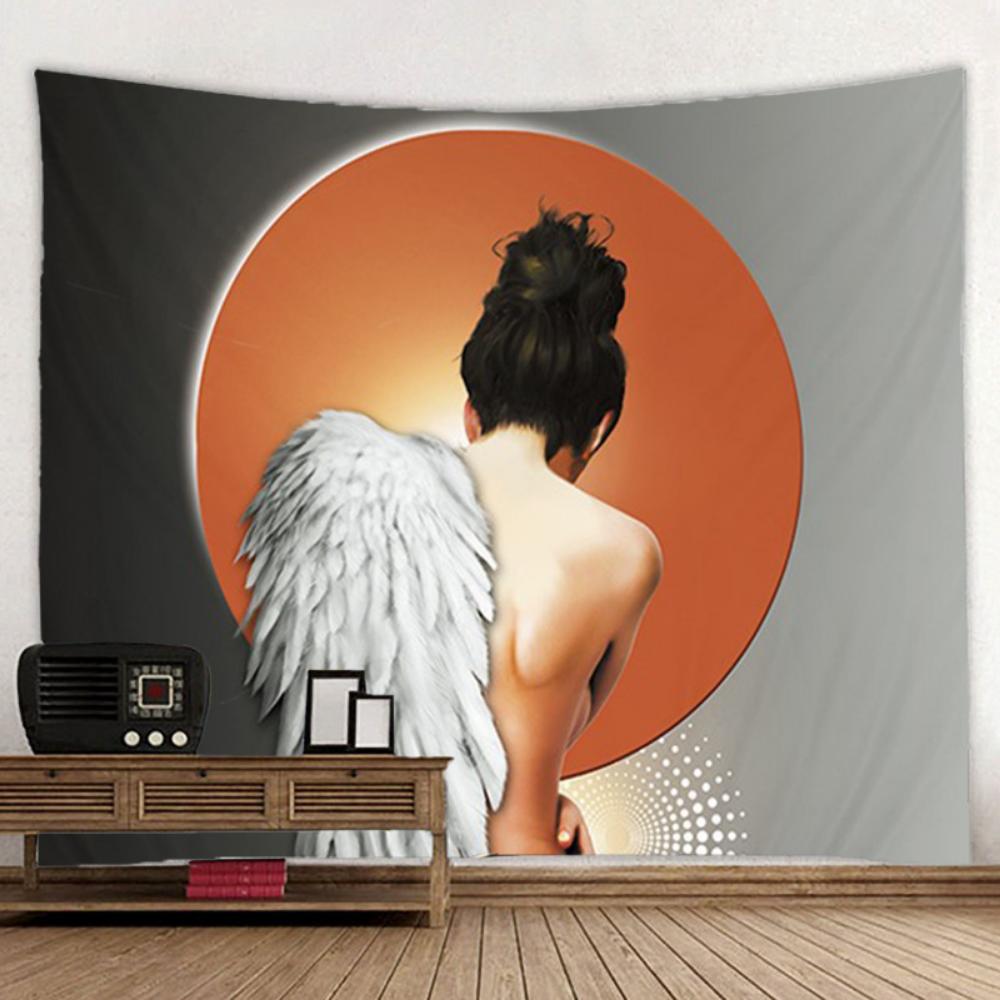 Nordic Light Luxury Style Background Fabric, Living Room Hanging Cloth, Bedroom Decoration Painting, Room Wall Cloth, Tapestry