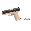 1:3 Scale G17 Keychain High Simulation Decoration Alloy G17 Model Key   for Daily Use