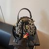 Luxury Leather Vintage Shoulder Bag with Metal Buckle Classic Casual Crossbody for Ladies Stylish Messenger Bag