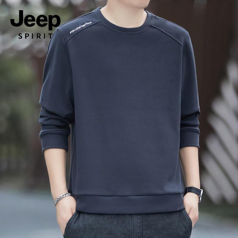 

Men s JEEP SPIRIT 8896 Round Neck Long Sleeve Sweatshirt XL