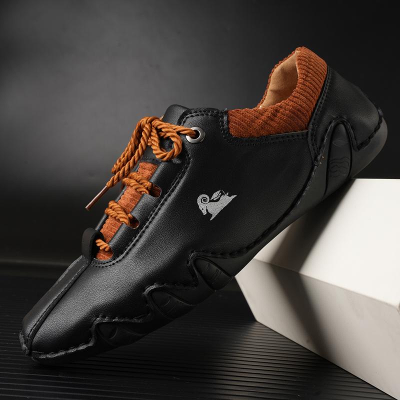 Casual Shoes for Men Leather Sneakers Shoes Lightweight Flat Driving Shoes Outdoor Comfortable Moccasins Men Loafers 2024 New In