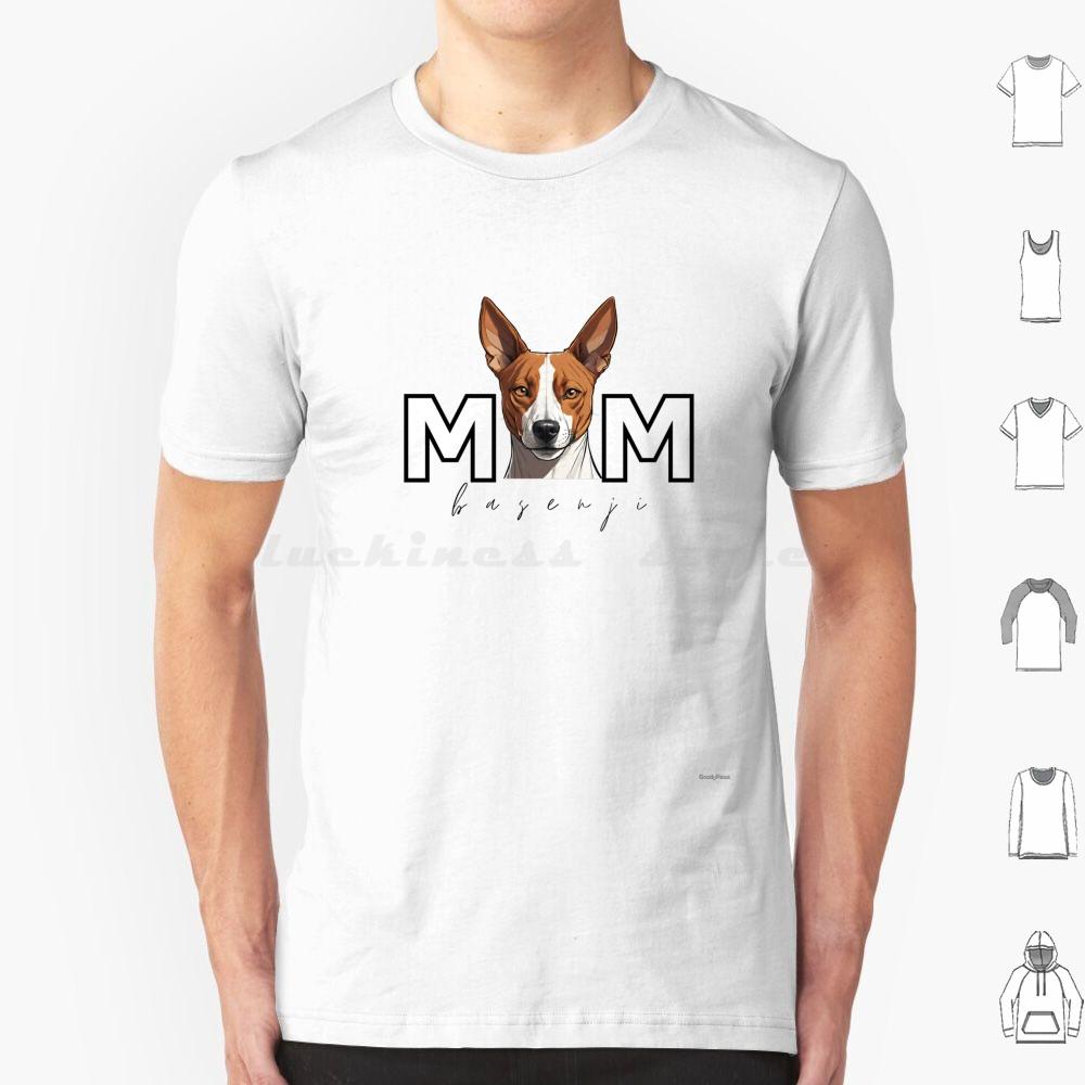 Basenji Dog Mom T Shirt Big Size 100 Cotton Basenji Basenji Dog Red Basenji Basenji Mom Basenji Dad Dog Breeds Minimalistic S