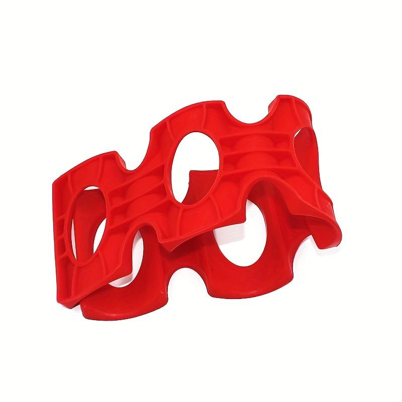 Refrigerator Drink Bottle Holder Silicone Wine Bottle Rack Bottle Cans Storage Organizer For Kitchen Bar Pantry Stacking Tools