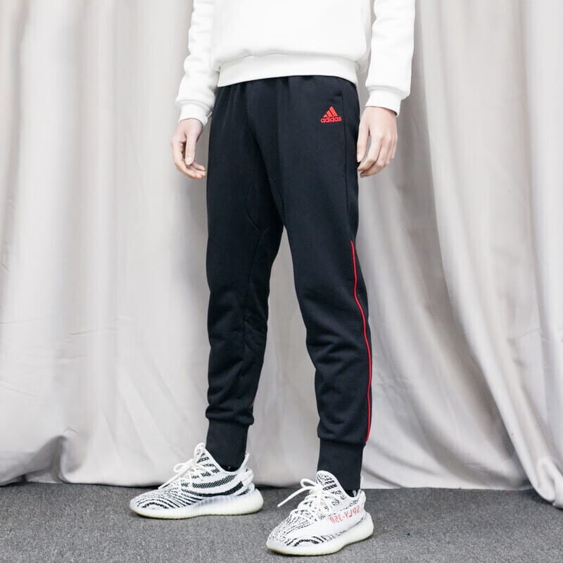 Adidas CNY Collection Knitted Sweatpants Men's Black GH4998