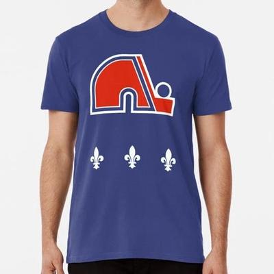 Vintage Quebec Hockey Retro Nordiques S To 5XL Made In the USA T Shirt