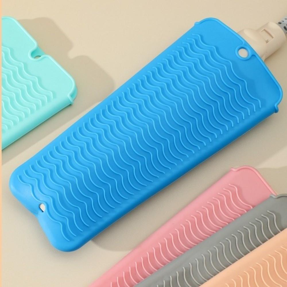 Multifunctional Hair Straightener Pouch Non-Slip Heat Resistant Pad Hair Styling Tool