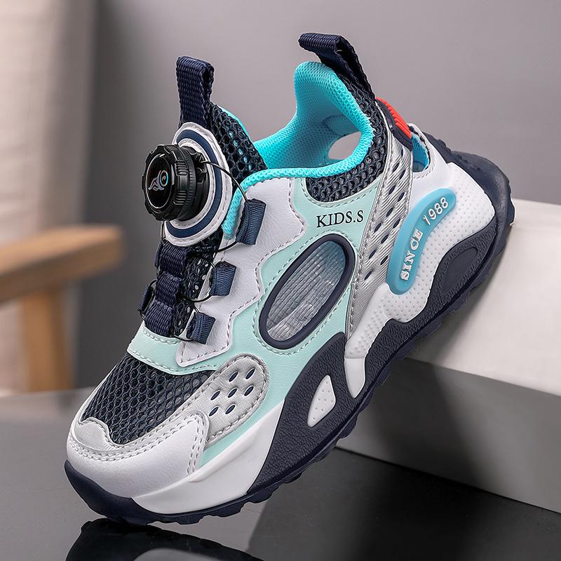 Sommer-Mesh-Laufschuhe für Mädchen - Atmungsaktives Freizeitsport-Schuhwerk für Kinder