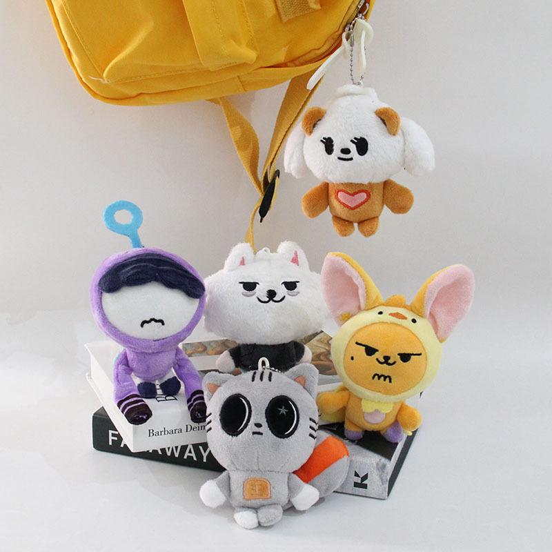 TXT Members Doll Plush Keychain Pendant - Soobin, Taehyun, Beomgyu, Yeonjun
