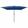 Garden Sun Umbrella Azure Blue 295 X 295 X 245 Cm