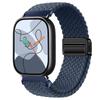 For Redmi Watch 6/5/4 XiaoMi Mi Band 8 Pro Quick Release Magnetic Woven Nylon Band Adjustable Breathable Sport Wristband