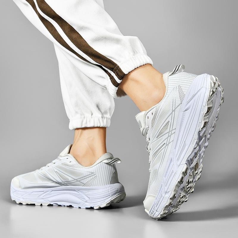 Breathable Mesh Running Shoes for Men, Lightweight Sneakers, Cushioning, Jogging Tennis Shoes, Casual Outdoor Shoes