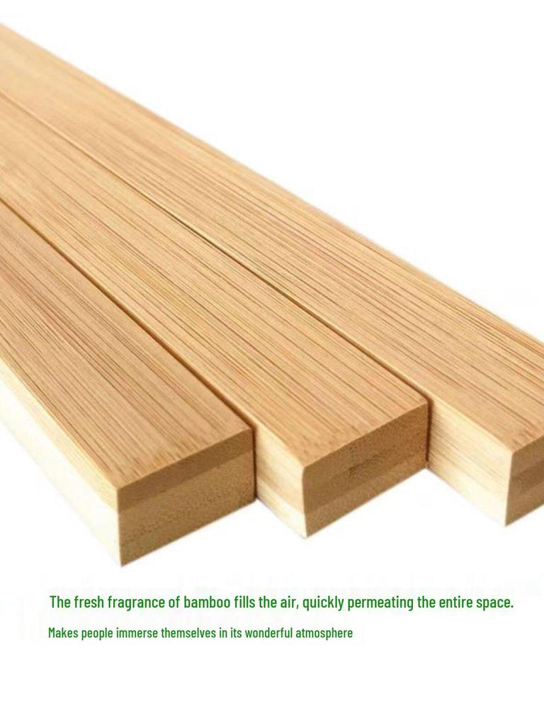 DIY Bamboo Architectural Model Strips - Flat Handmade Slices