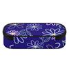 Pen Case Strong Polyester Fabric Organized Storage Smooth Zipper with Main Compartment Mesh Pocket and Pen Slots for Students