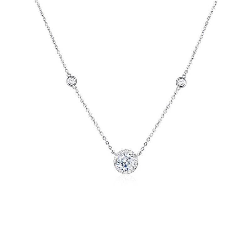 

Ожерелье Star Dot для женщин с легкой роскошной нишевой дизайнерской цепочкой Sense High-end из циркония, летняя простая персонализированная цепочка на ключицу