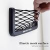JBCR1 Car Mesh Storage Bag Magic Sticker Fixed Interior Organizer Pocket For Mercedes Benz AMG GLC W203 W206 W220 W205 W211 W212 W201