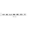 Tgujh8 ABS Letra Coche Trasero Maletero Emblema Pegatina Etiqueta para Peugeot 508 408X 3008 308 2008 408 4008 GT 5008 307 206 207 301 Decoración