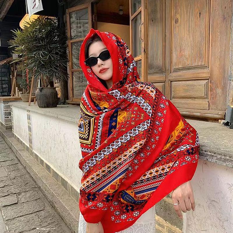 8 Styles 85X180Cm Travel Beach Sunscreen Scarve Bikini Large Shawl Sarong Wrap Scarf Women Brazilian Swimsuit Bathing Cover-Ups