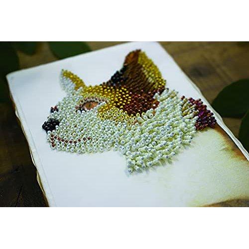 TOHO Mini Push Art Kit Psyche GW1 No.2, 3D Bead and Pin Craft Kit, Made in Japan