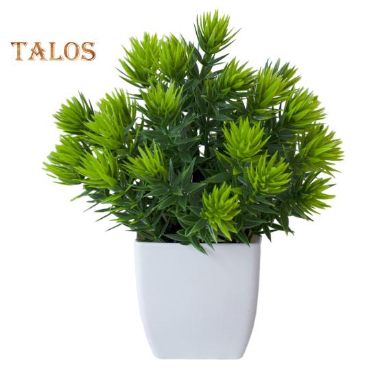 

Имитация растений, цветные украшения, имитация красивой комнатной зелени, искусственное растение в горшке, домашний декор зелёный