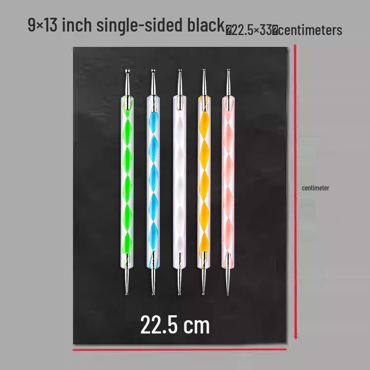 Large Single-Sided Black Carbon Graphite Paper for Non-Stick Handwriting & Cross-Stitch Tracing.