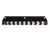 Lockable Pry Bar Holder Wall Mount Storage Organizer for Workshop Shed Home Garage Holds 10 13 Tools