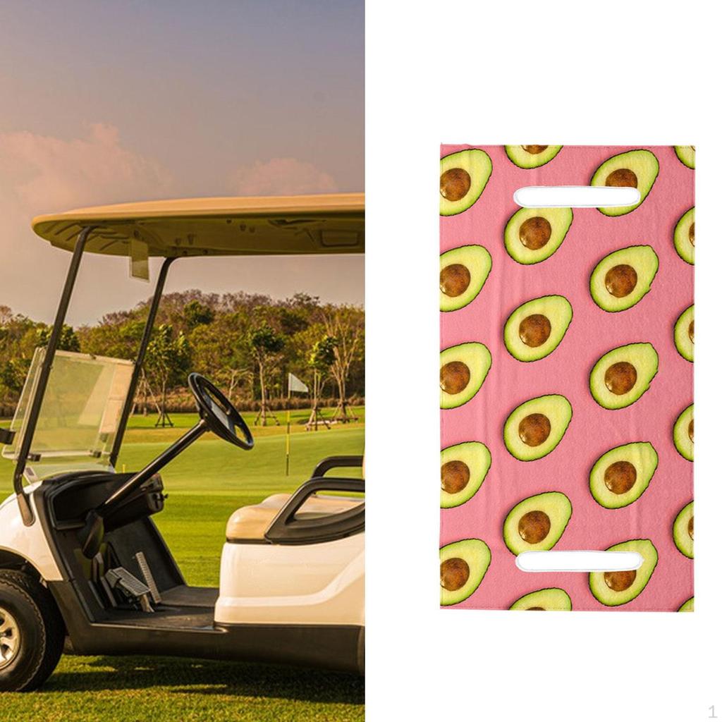 Přikrývka na sedadlo golfového vozíku, ručník, snadná instalace, pohodlná, lehká na cestování, sport