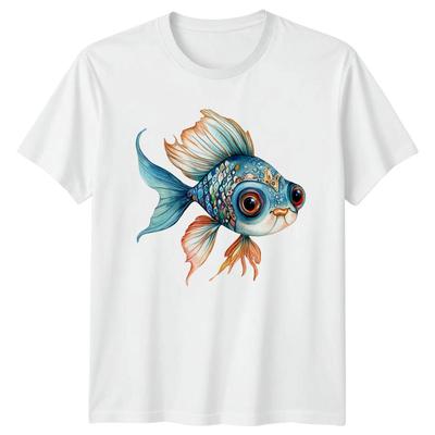 Fantasy Goldfish TShirt Aquatic Wildlife Gift For Him And Her
