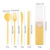 Wheat Straw Portable Cutlery Set