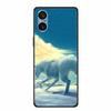 Coole Silikonhülle für Sony Xperia 5 V Hülle Gedruckte Mode Weiche Rückseite für Sony Xperia 5V Hülle Schutzhülle Gedruckte Schalen