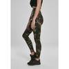 Legging Femme - Urban Classic - Camo Waist - Taille Haute - Ajustée - Rouge