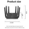 5G Wanddurchdringender WLAN-Router mit 4G-SIM, High-Speed-Daten-Boost und vollständiger Abdeckung des Heimnetzwerks.