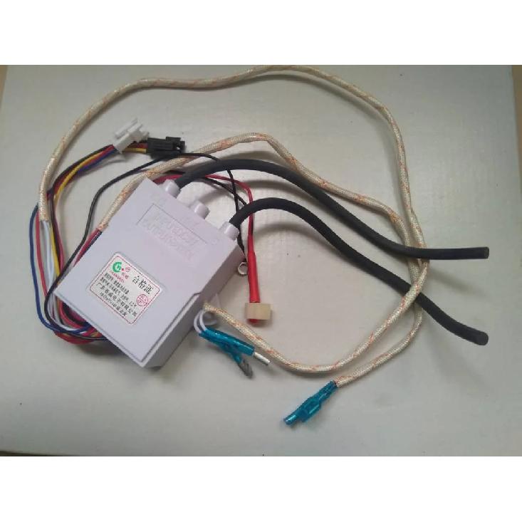 Total 12 Wires DC 3V Gas Stove Double Ignition with Temperature Control and Display Pulse Igniter 1PCS